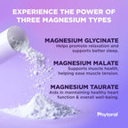 Phytoral Magnesium Complex Capsules with Taurate, Glycinate & Malate - 180 Count - image 3