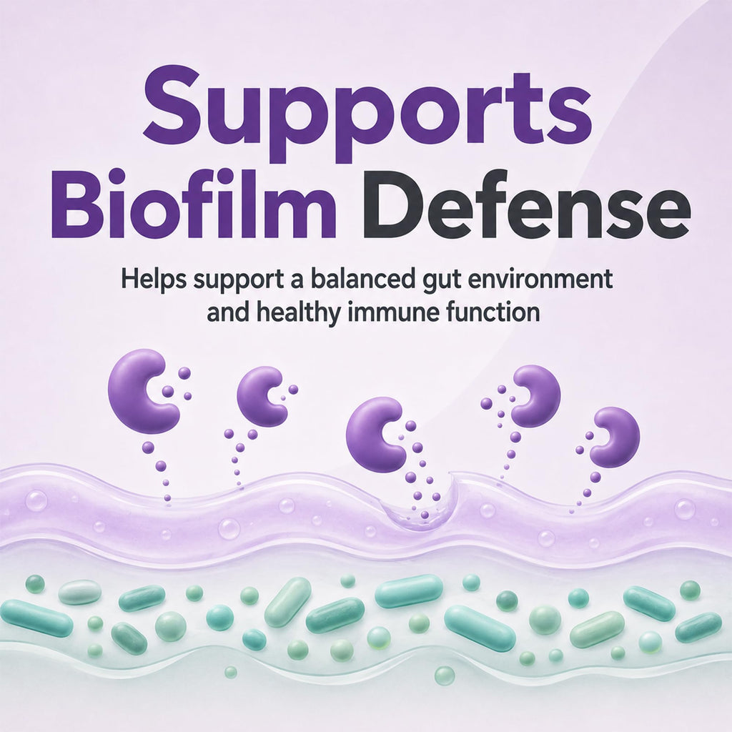 Balance ONE Biofilm Disruptor Serrapeptase Nattokinase - 60 Capsules - image 7