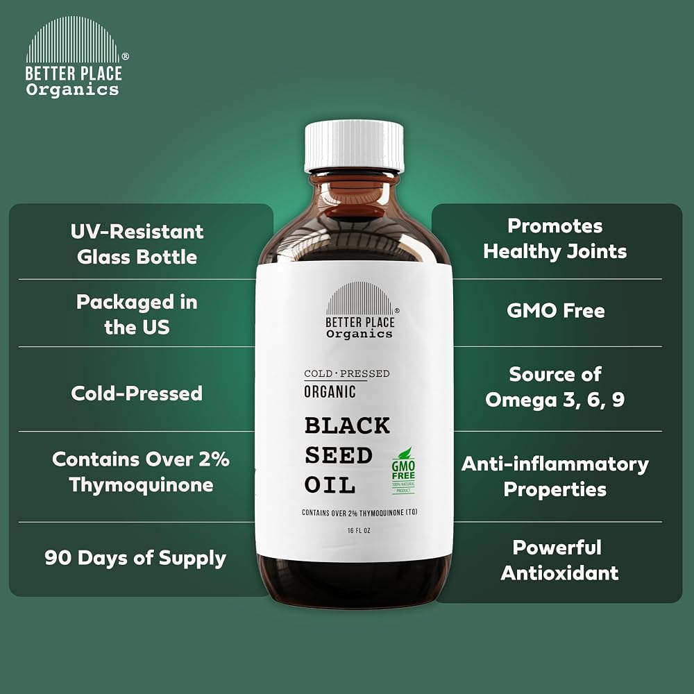 BETTER PLACE ORGANICS Organic Black Seed Oil - image 2