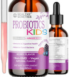 Healthy Genetics Liquid Probiotics for Kids & Toddlers - 2 Fl Oz