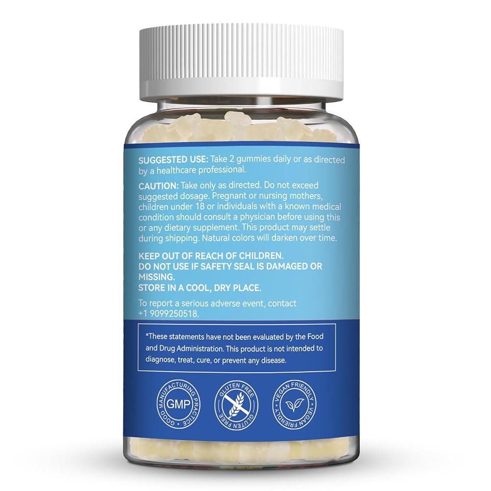 SmildeHeal L-Lysine 1000mg Gummies - 60 Count - image 6
