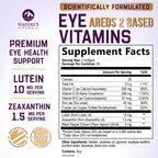 Nature's Peak Eye Vitamins Supplements - 3x Strength Eye Health