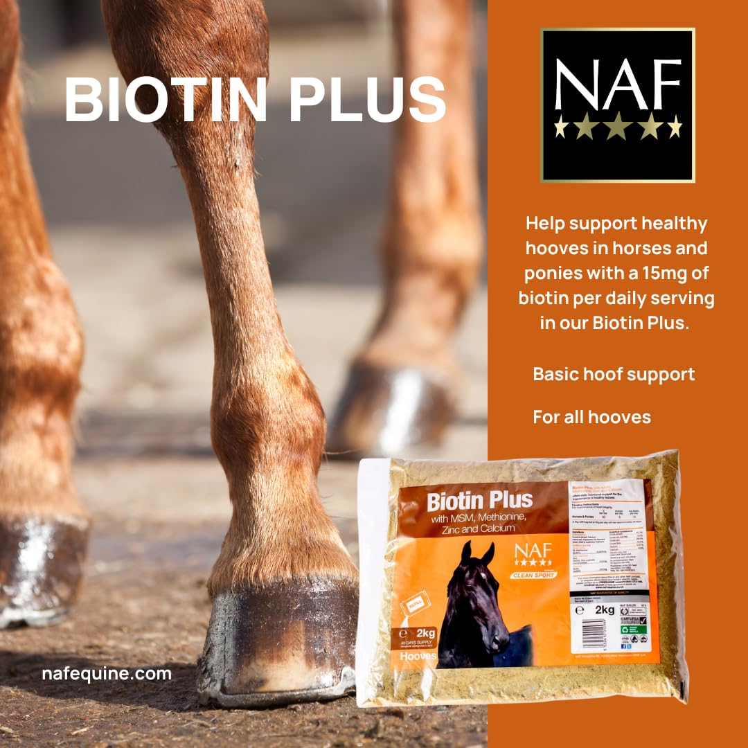 NAF Biotin Plus Hoof Health Powder - 2kg Refill - image 4