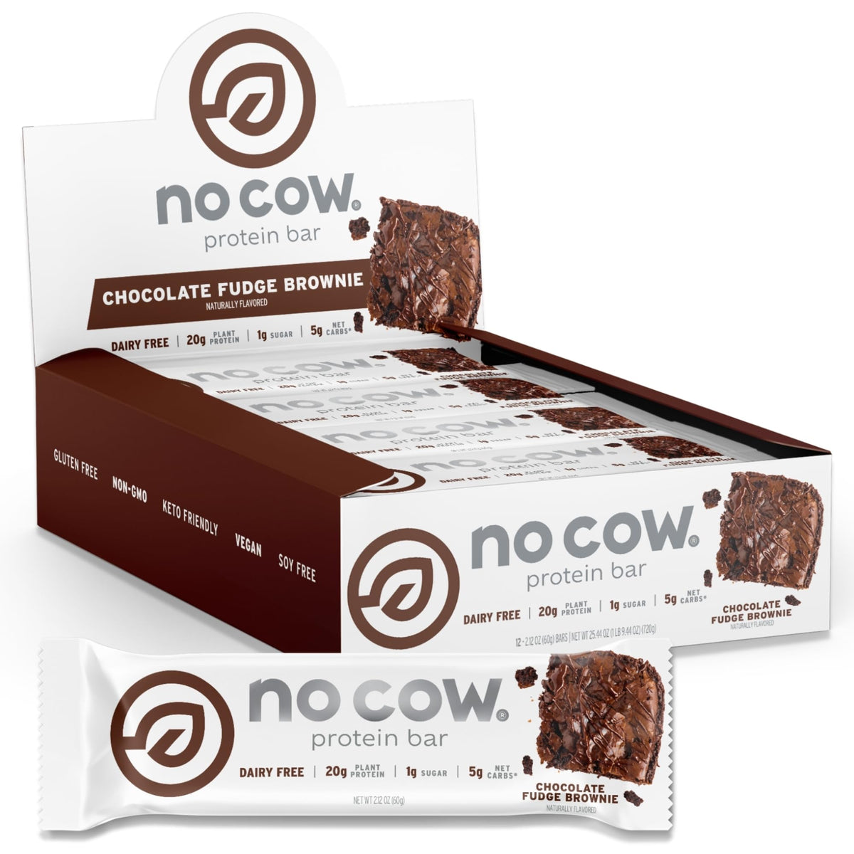 No Cow Vegan Protein Bars, Best Sellers, Upgraded
