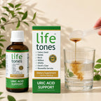Life Tones Uric Acid Support 7-Herb Liquid Tincture - 3.38 fl oz - image 2