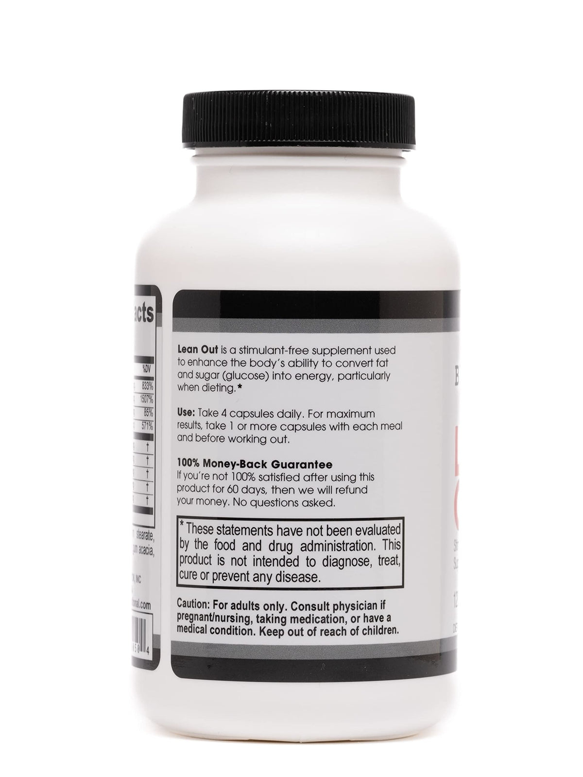 Beverly International Lean Out Stimulant-Free Fat Burner - 120 Capsules - image 3
