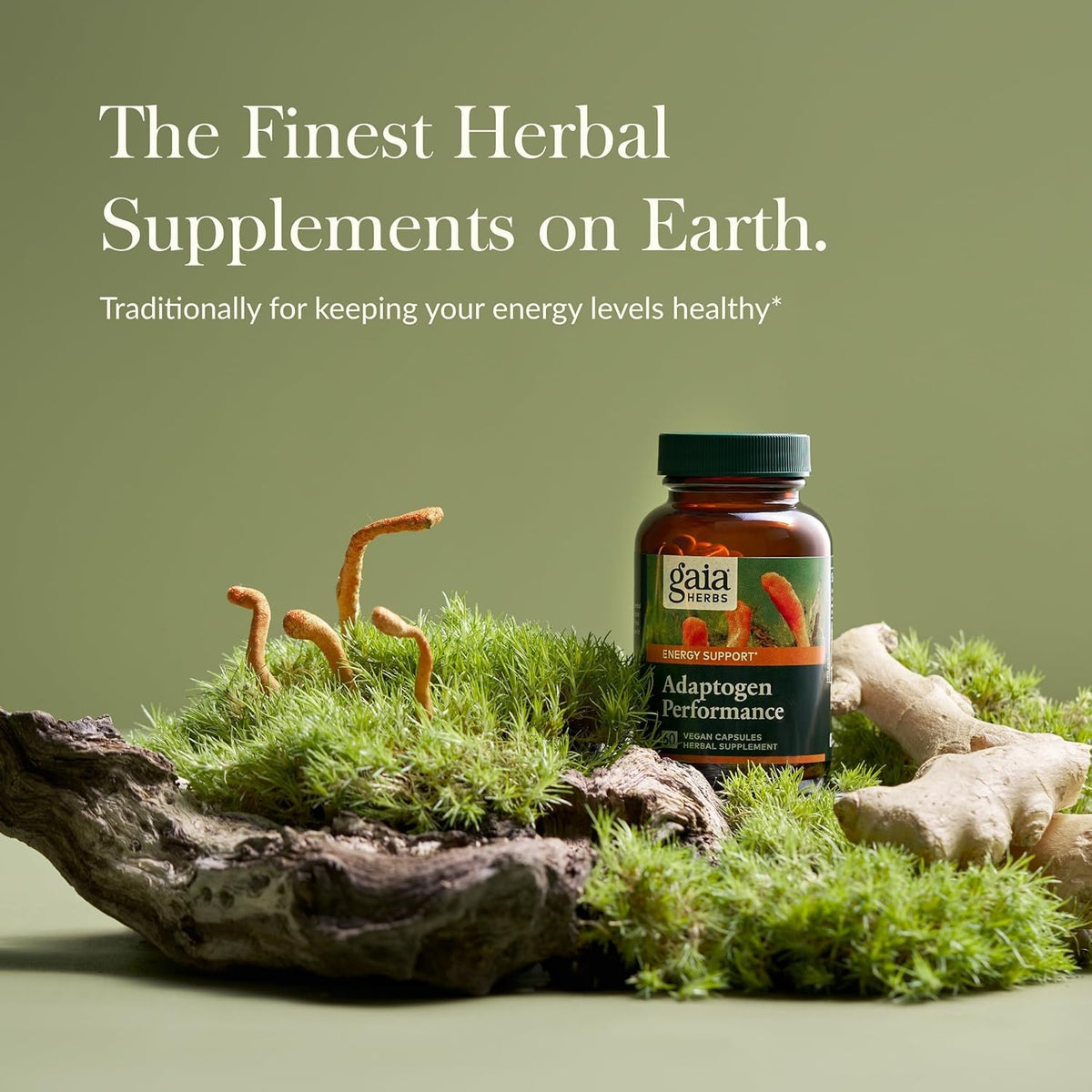 Gaia Herbs Adaptogen Performance - 60 Vegan Capsules - image 3