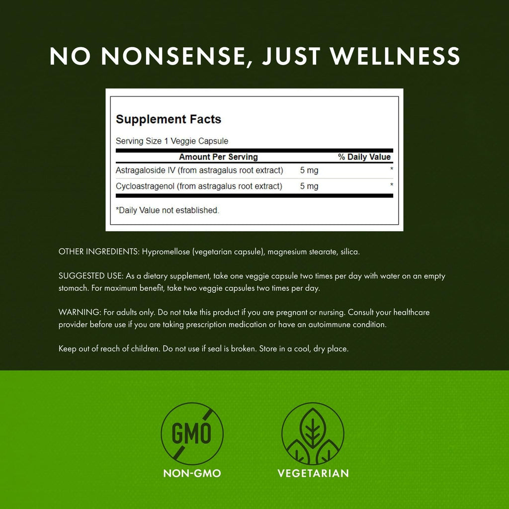 Swanson Cyclocell Telomere Formula - 90 Vegetarian Capsules - image 3