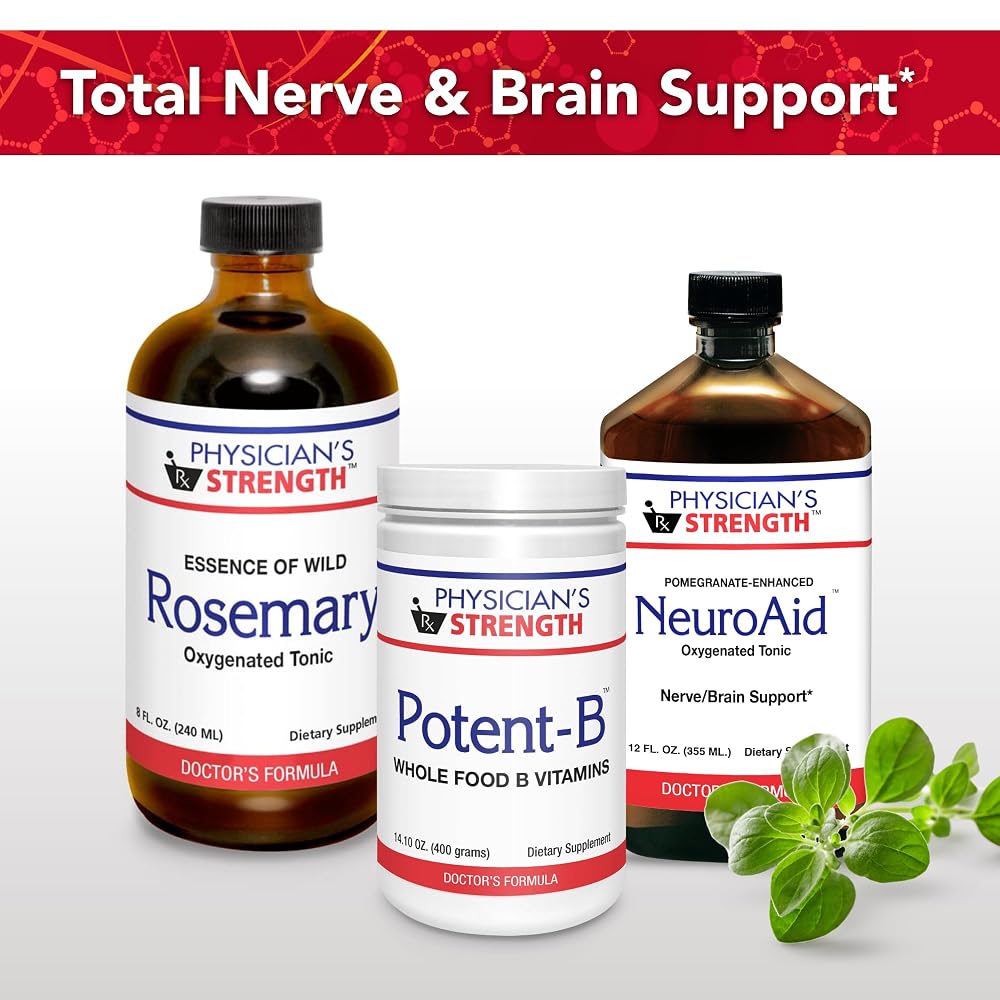Physician's Strength NeuroAid Nerve & Brain Support - 12 fl oz - image 5