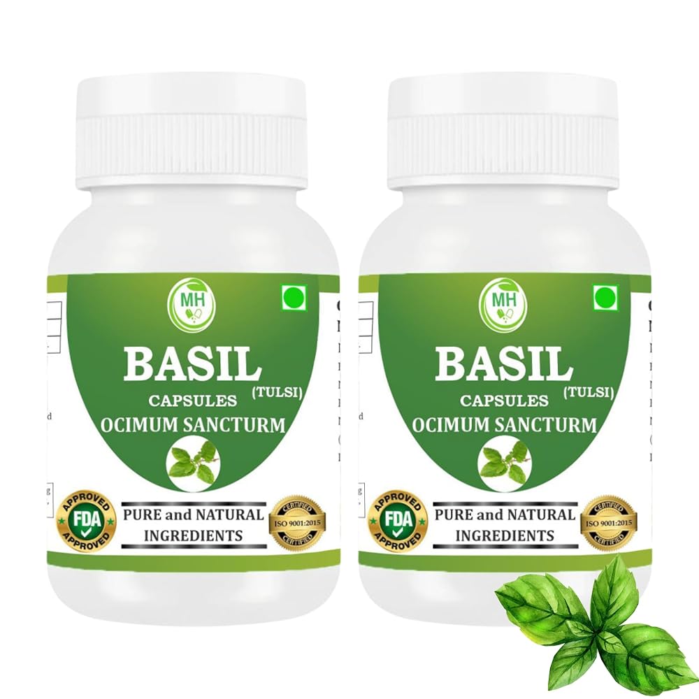 Morsan Healthcare Basil Capsules (Ocimum Sancturm)