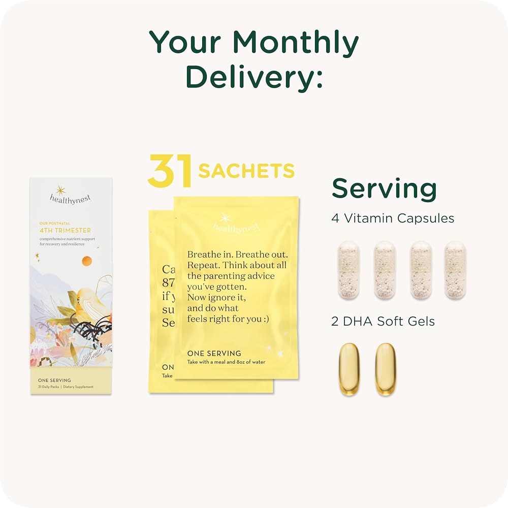 Healthybaby HealthyNest Prenatal Vitamin - Pregnancy Support