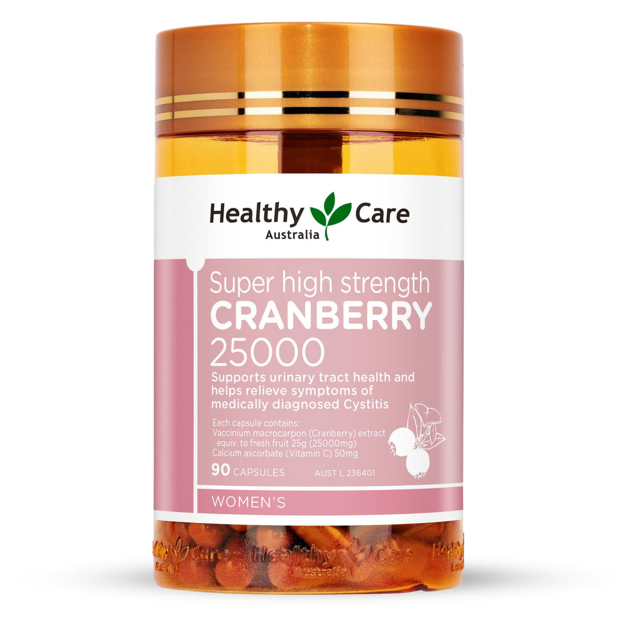 Healthy Care Super Cranberry 25000 - 90 Capsules