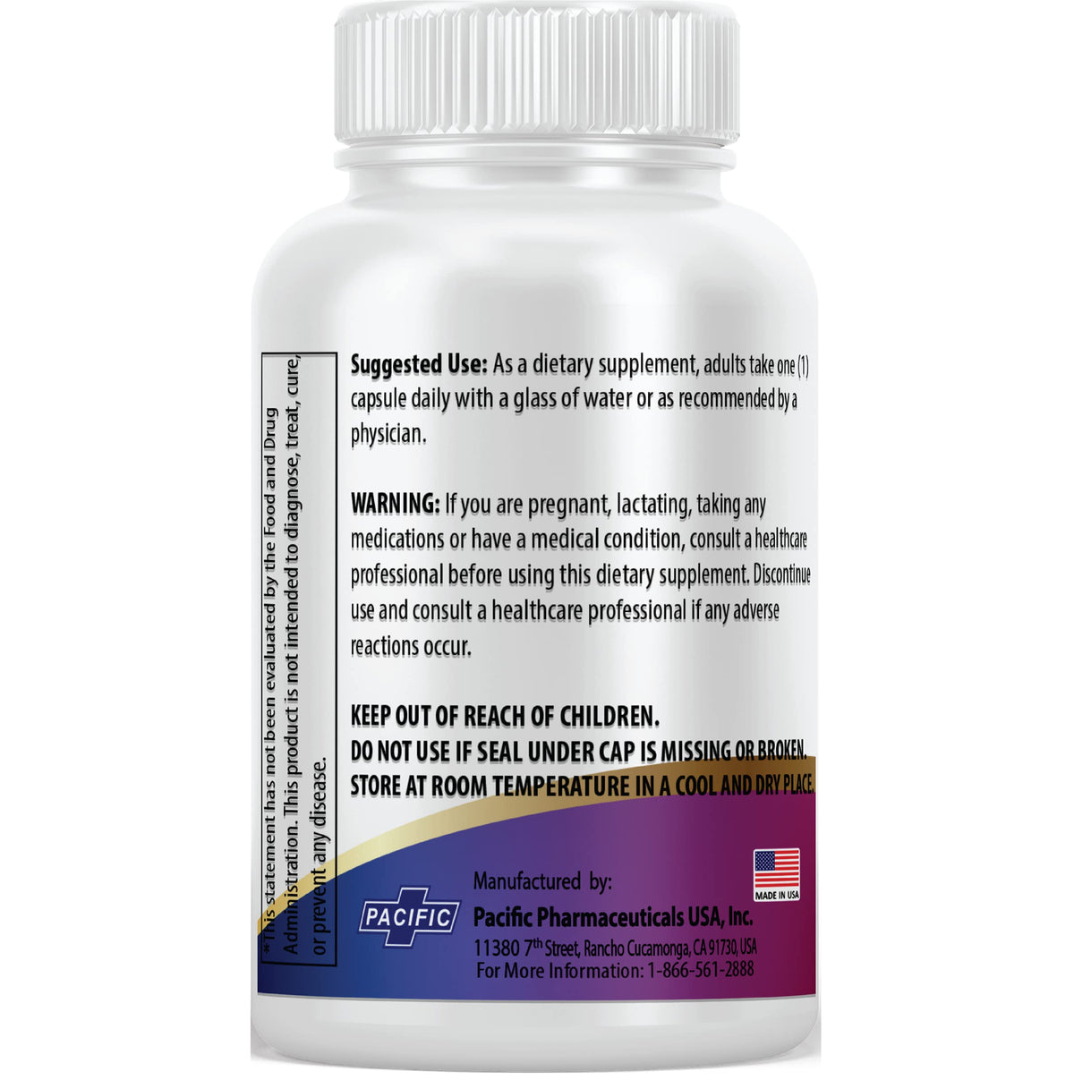 Pacific Nature's DIM 300mg with Black Pepper - 90 Capsules - image 3