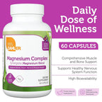 Zahler Magnesium Complex Supplement with B6 - 60 Capsules - image 2