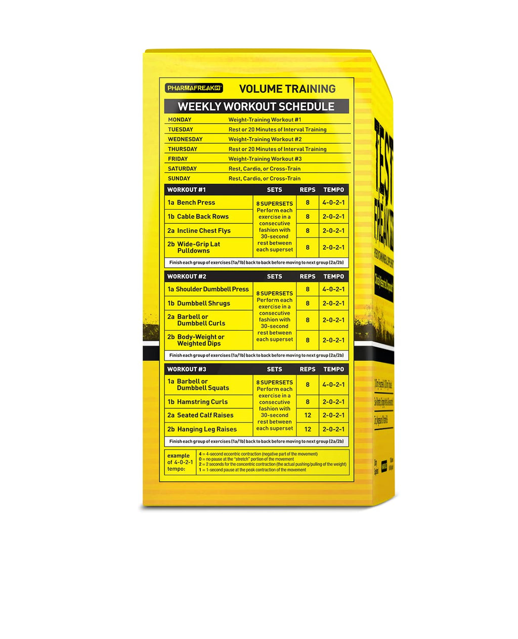 Pharmafreak Test Freak Testosterone Booster for Men - 120 Capsules - image 9
