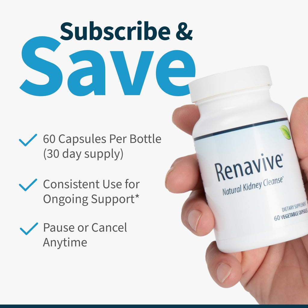 Renavive Kidney Cleanse with Chanca Piedra - 60 Capsules - image 6