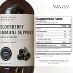 Rowe Casa Organics Elderberry Syrup with Vitamin C & Zinc - 16 Fl Oz - image 2