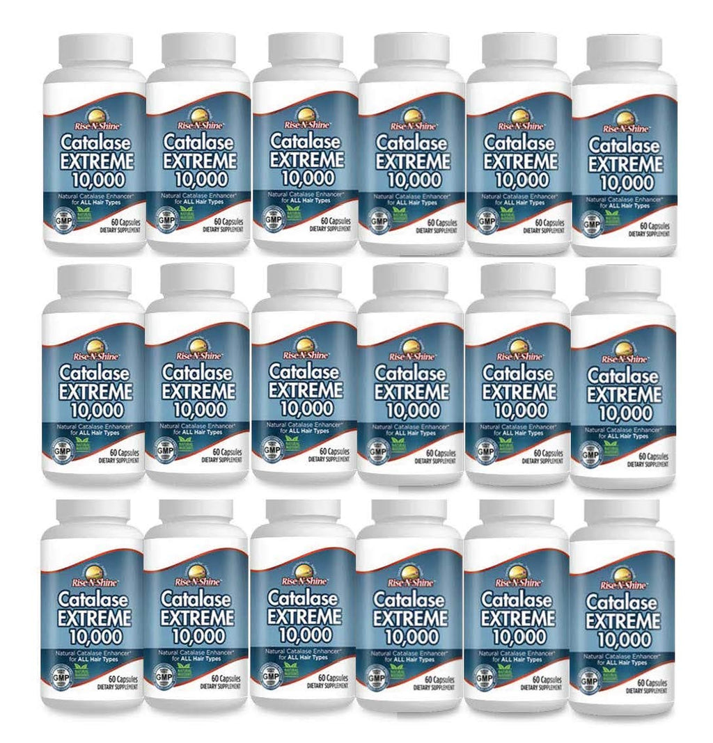 Rise-N-Shine Catalase Extreme 10,000 Supply Catalase Enzyme Hair