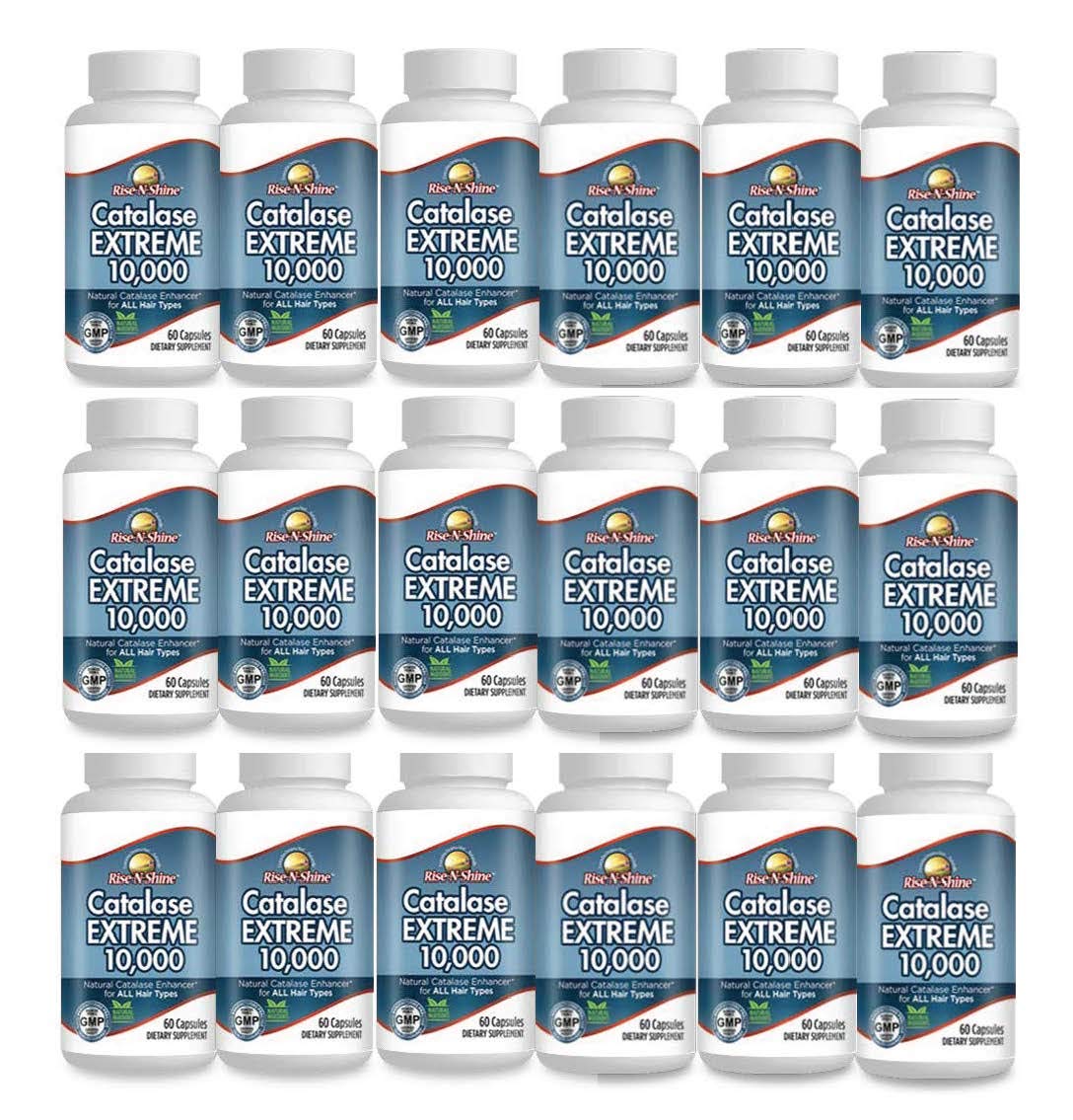 Rise-N-Shine Catalase Extreme 10,000 Supply Catalase Enzyme Hair
