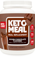 KetoLogic Keto Meal Replacement Shake Powder For Optimal Results +