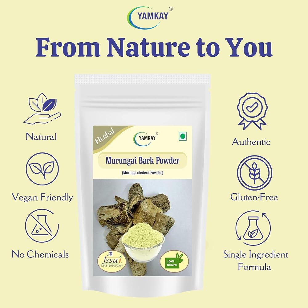 YAMKAY Moringa Bark Powder - 700 g - image 7
