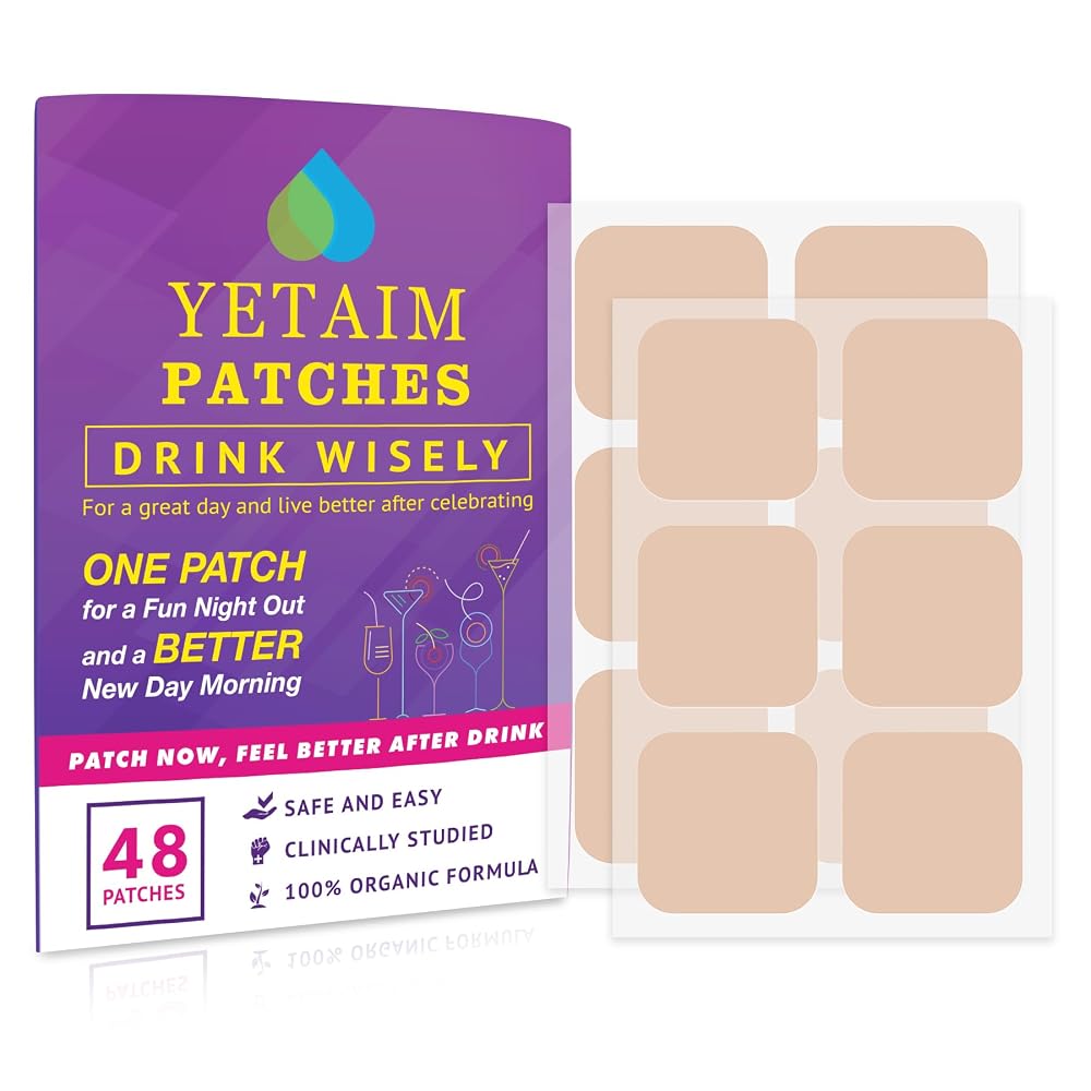 YETAIM Recovery Patches Energy Boost - 48 Pack