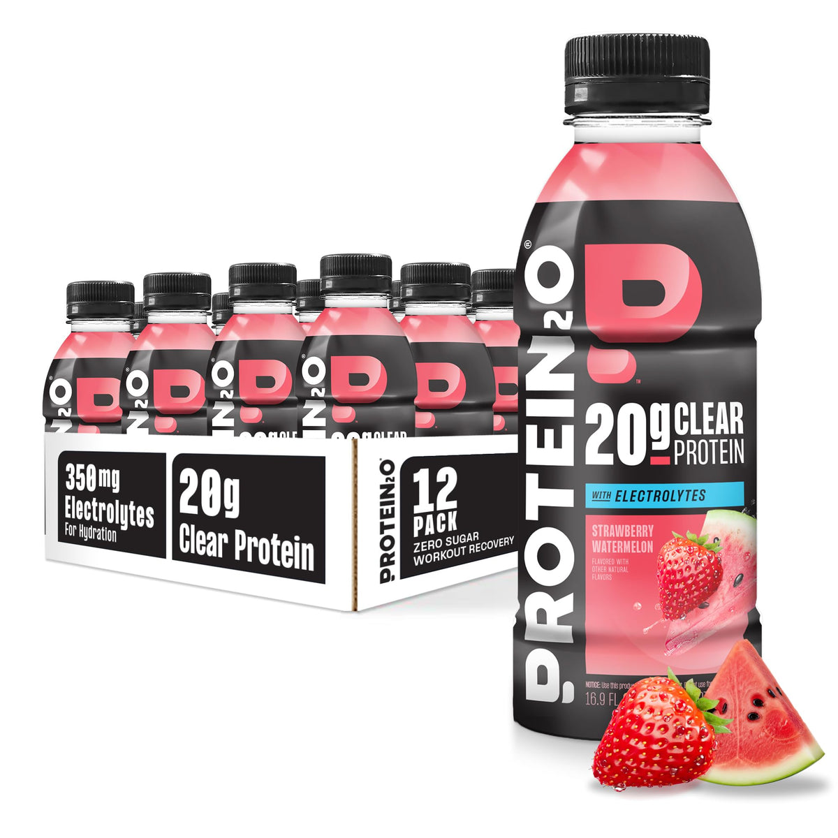 Protein2o Hydration Drink - 2-in-1 Liquid Clear Whey Protein Isolate