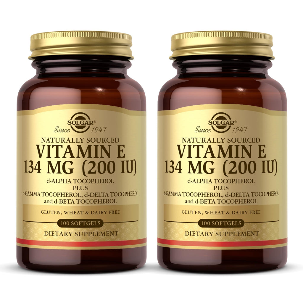 Solgar Vitamin E 200 IU Natural Antioxidant - 200 Softgels