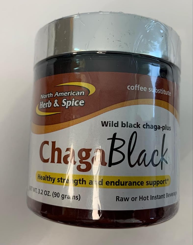 NORTH AMERICAN HERB & SPICE ChagaBlack Tea - 45 Servings - image 2