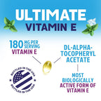 Nature's Peak Vitamin E 180 mg (400 IU) Softgels - E Vitamin DL-Alpha