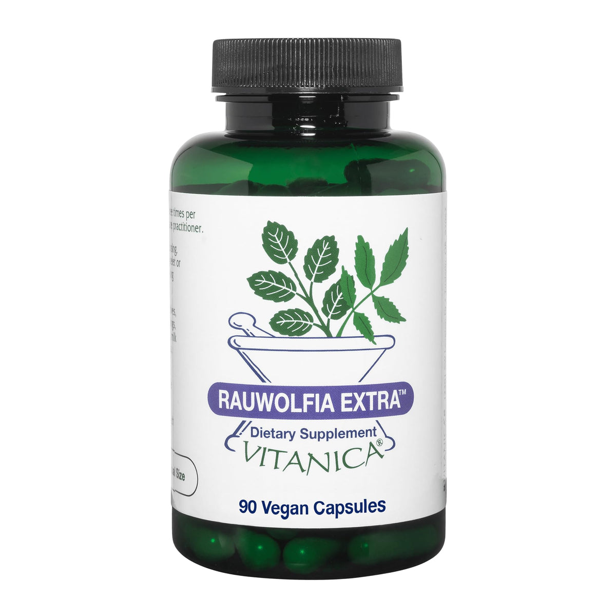 Vitanica Rauwolfia Extra Snakeroot & Garlic - 90 Capsules