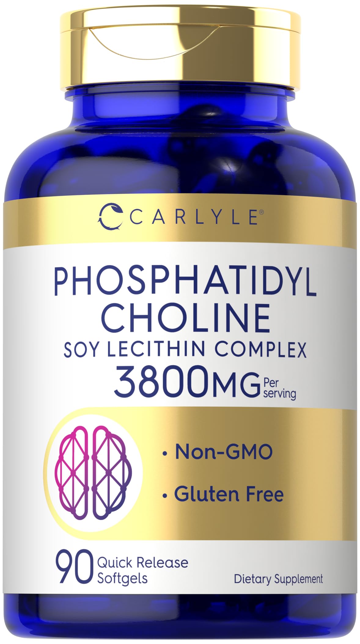 Carlyle Phosphatidyl Choline 3,800mg - 90 Softgels