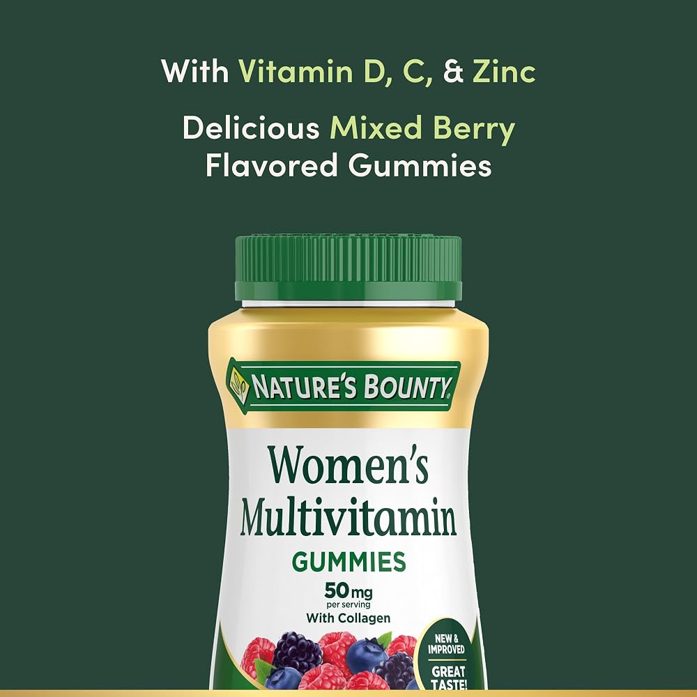 Nature's Bounty Women Multivitamin Gummies Mixed Berry - 90 Gummies - image 4