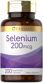 Carlyle Yeast Free Selenium 200 mcg - 200 Capsules