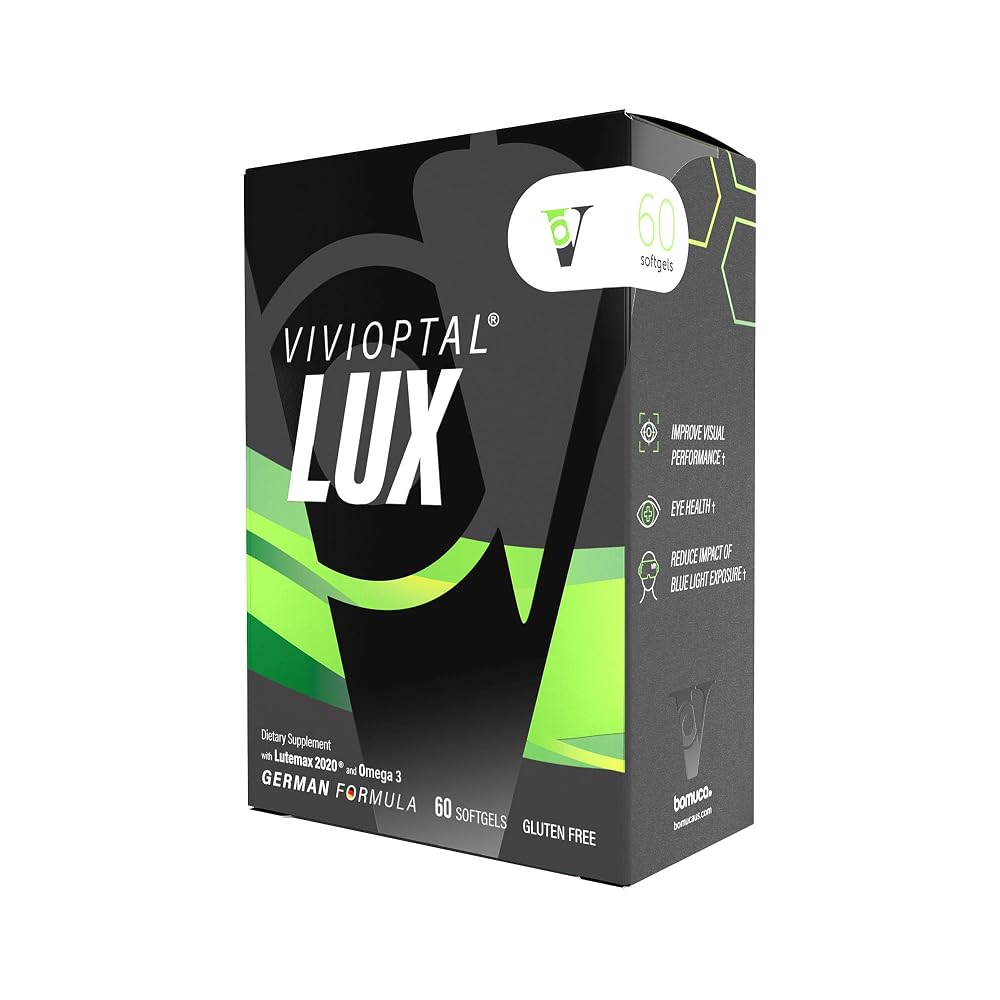 Vivioptal Lux Multivitamin with Lutein & Zeaxanthin - 60 Softgels