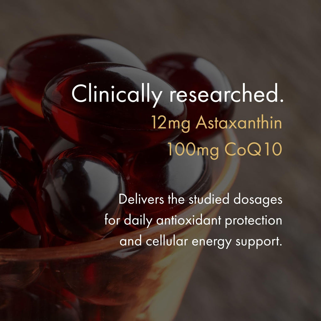 NAOMI Extra Strength Astaxanthin 12mg + CoQ10 200mg - 30 Softgels - image 4