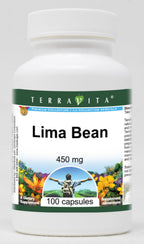 Terravita Lima Bean 450 mg - 300 Capsules (3 Pack)