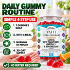 VAITE CoQ10 200mg Gummies with Red Yeast Rice & Magnesium - 60 Gummies - image 4