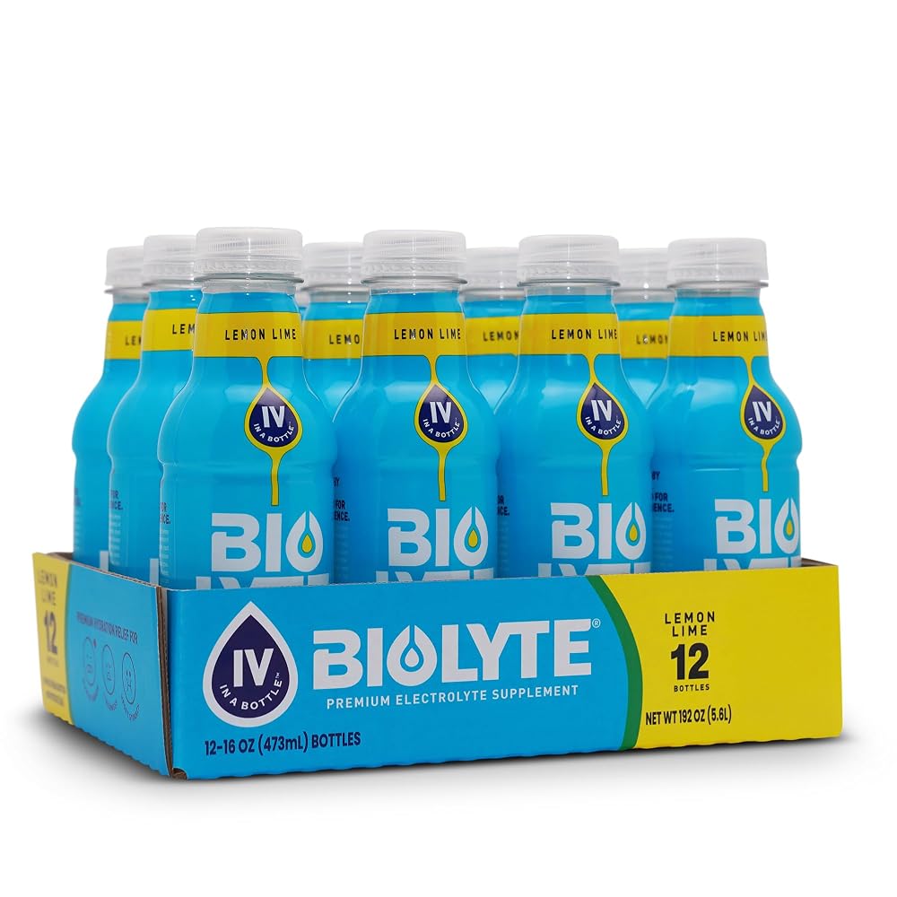 BIOLYTE Electrolyte Drink Doctor-Formulated Hydration - 12 Pack