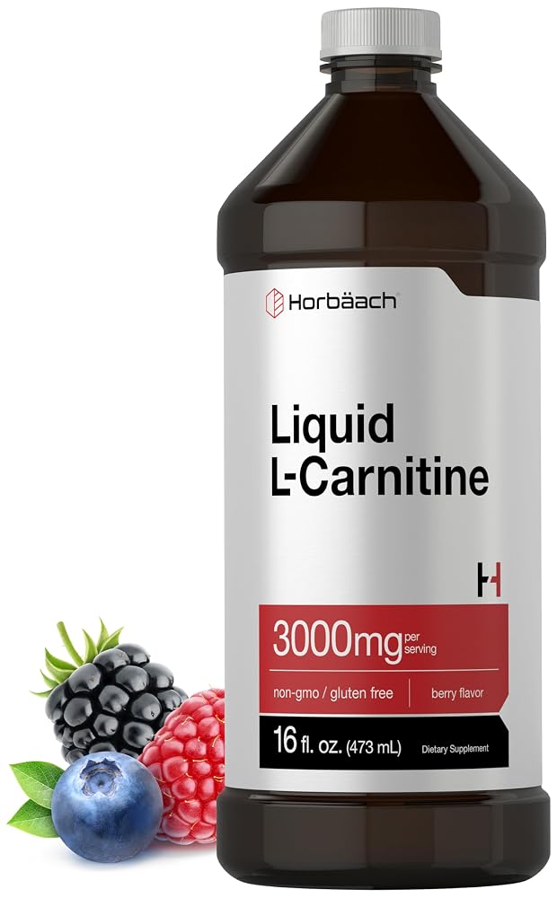 Horbäach L-Carnitine Liquid 3000 mg - 16 Fl Oz