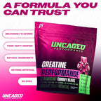 Uncaged Performance Creatine Monohydrate Gummies