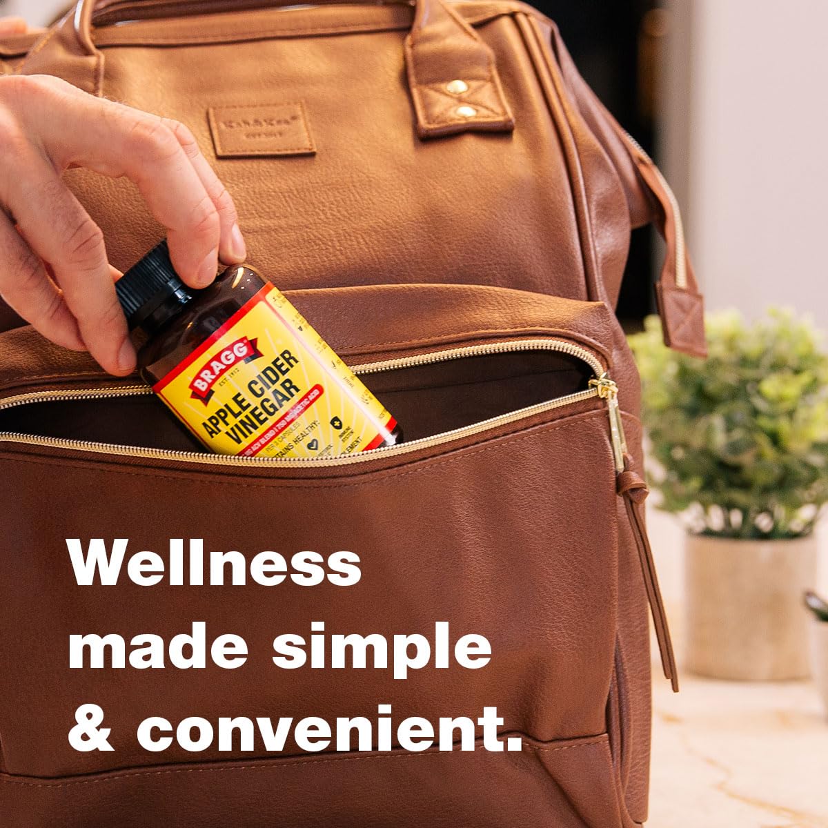 Bragg Organic Apple Cider Vinegar Capsules with Vitamin D and Zinc