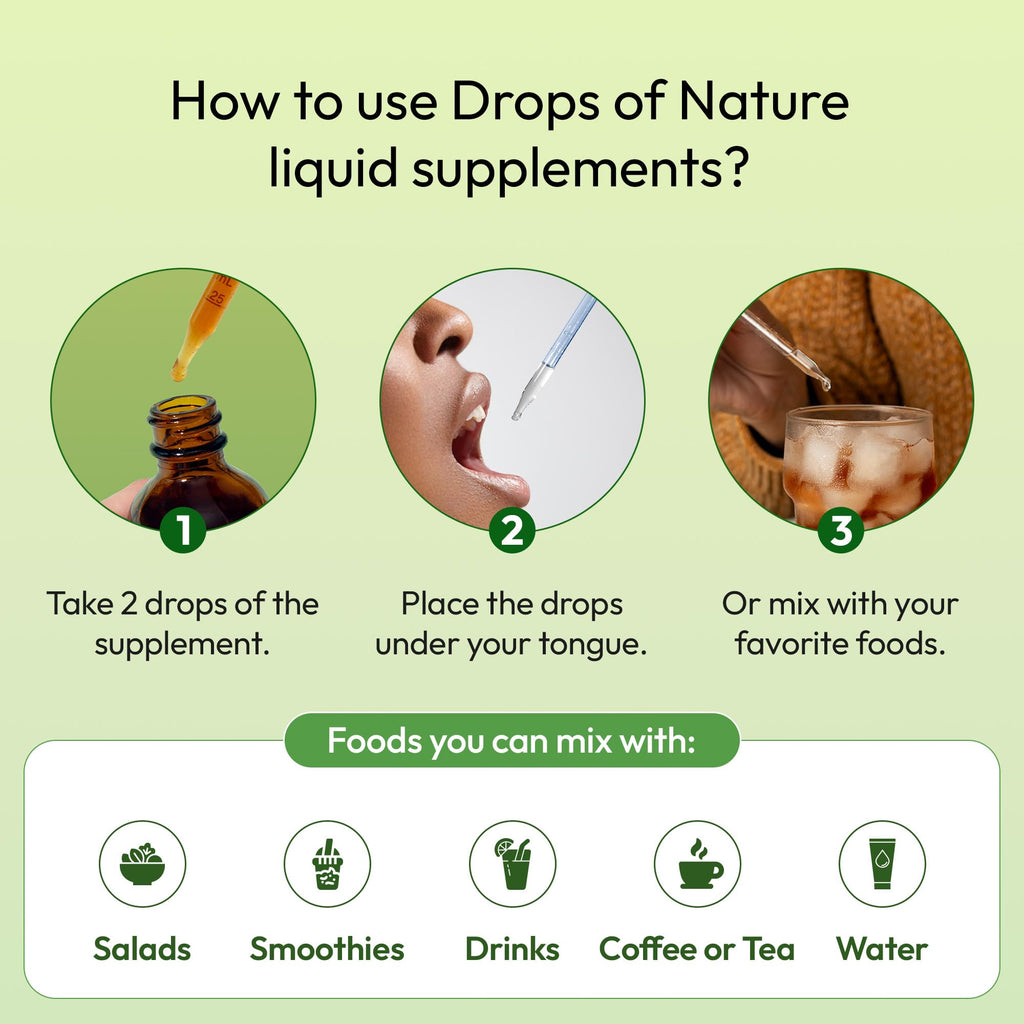 Drops of Nature Green Tea Extract 10:1 Liquid - 60 mL - image 8