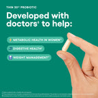 Physician's CHOICE Probiotics for Weight Management & Bloating - 30 Capsules - image 3