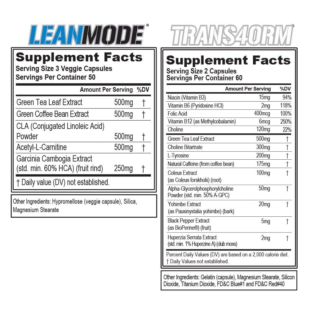 Evlution LeanMode Weight Loss Support Stack - 110 Capsules - image 2