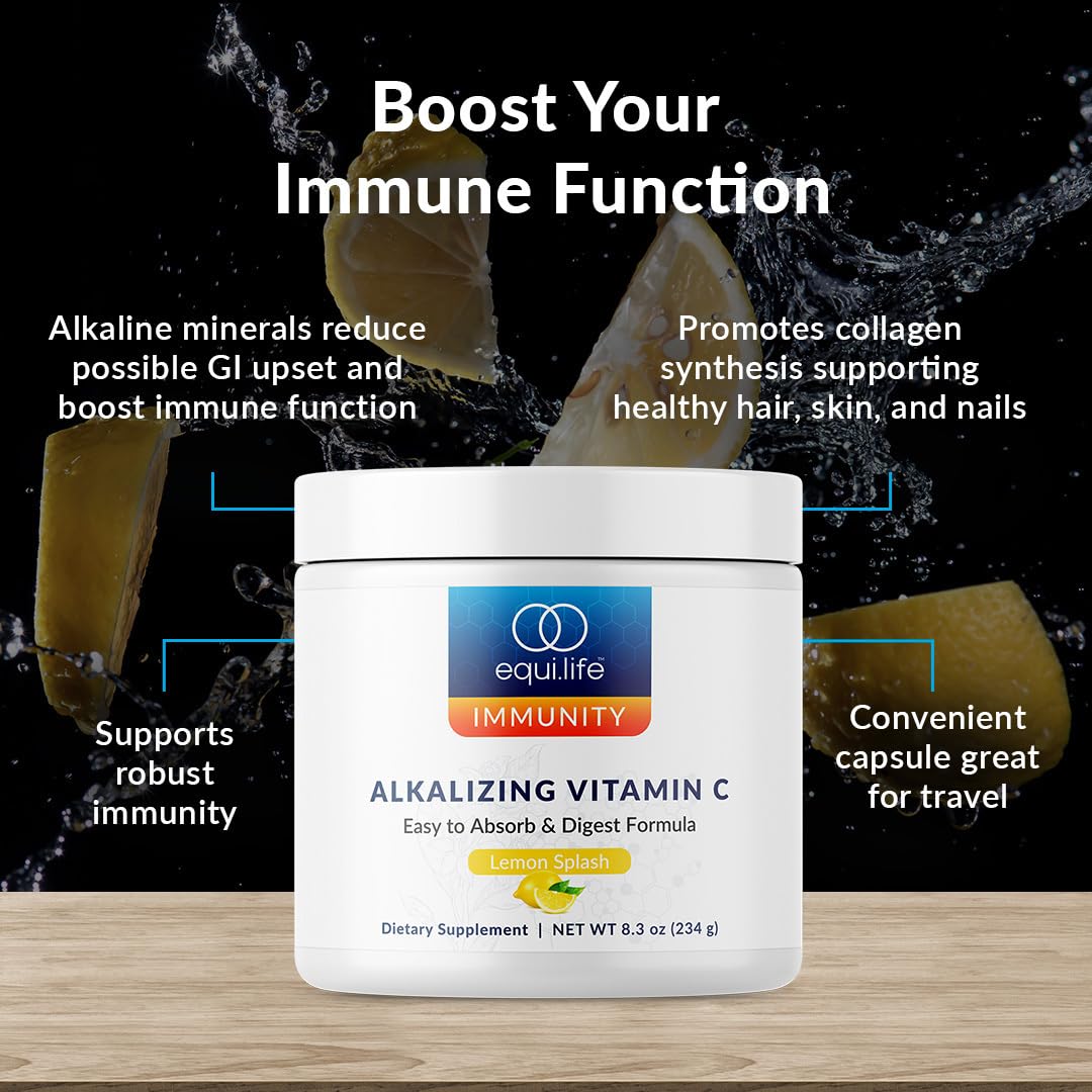 Equilife Vitamin C Supplements - Poweder or Capsules - Immunity