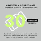 AMANDEAN Magtein Magnesium Complex - 90 Vegetarian Capsules - image 7
