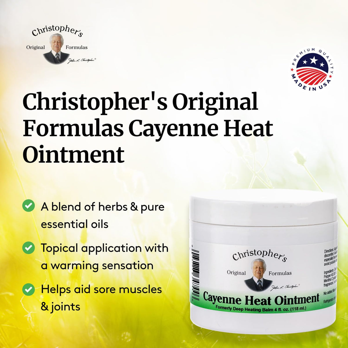 Christopher's Original Formulas Cayenne Heat Ointment - 4 fl oz - image 4
