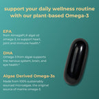 Iwi Omega-3 Vegan Plant-Based Algae with EPA + DHA - 30 Softgels - image 2