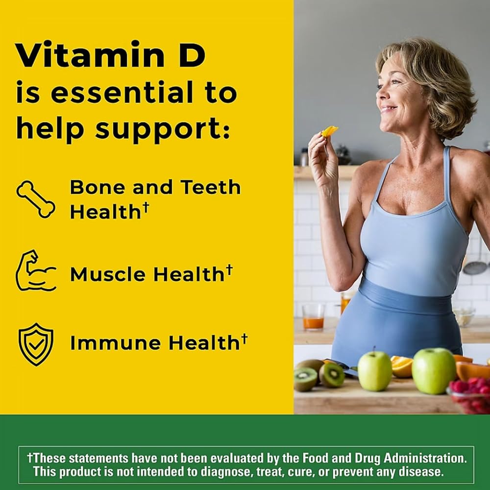 Nature Made Vitamin D3 K2